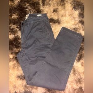 Flint and Tinder Pants Mens 31x30 Blue Slim Fit Chino Stretch Casual Lightweight